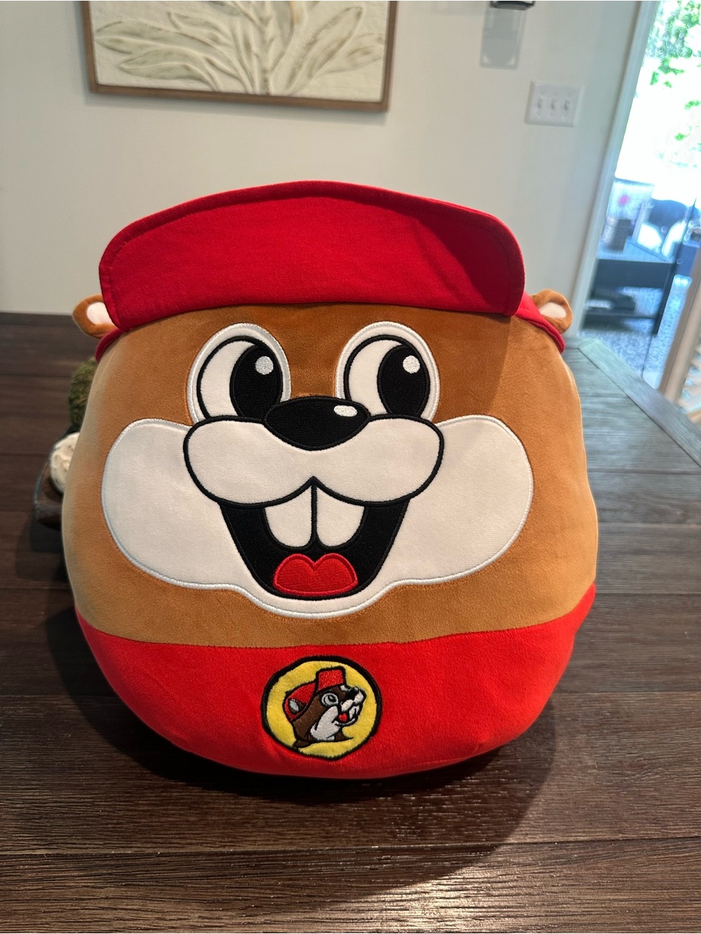 Buc-Ees Plush pillow